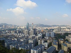 镇海楼远眺市区 - panoramio